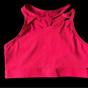 Nike Dri-FIT High Neck Strappy Sports Bra – Size S (Small)